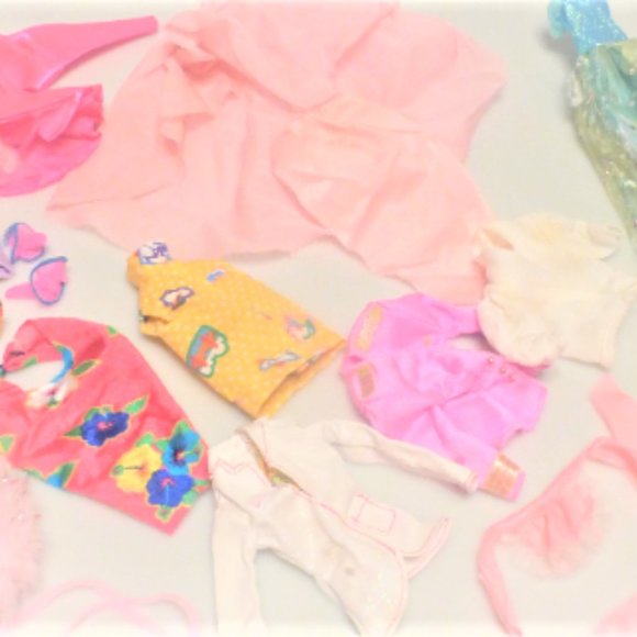 TYS1 - BARBIE CLOTHS Barbie Dress Barbie Pants Barbie Top Barbie Tutu Barbie Hat - Picture 1 of 13